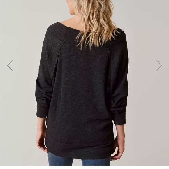Free People "We the Free" Palisades Off-the-Shoulder Sweater - Picture 2 of 10